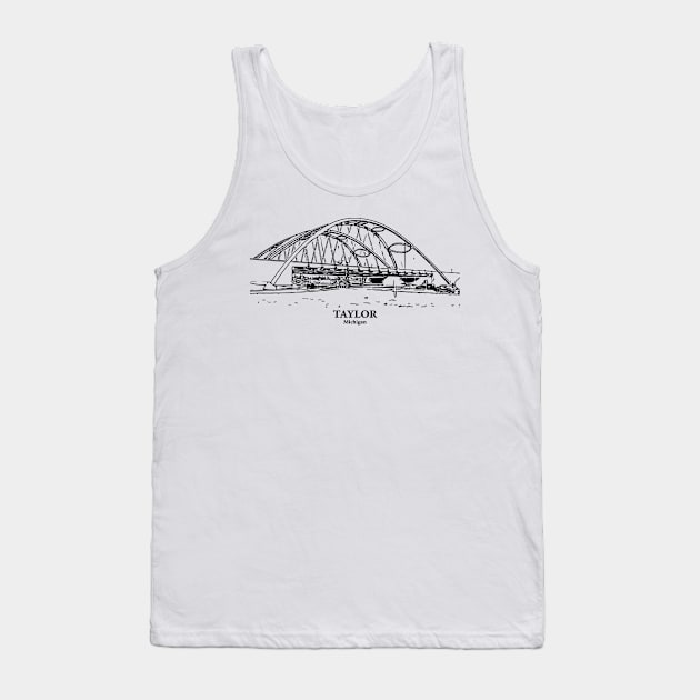 Taylor - Michigan Tank Top by Lakeric